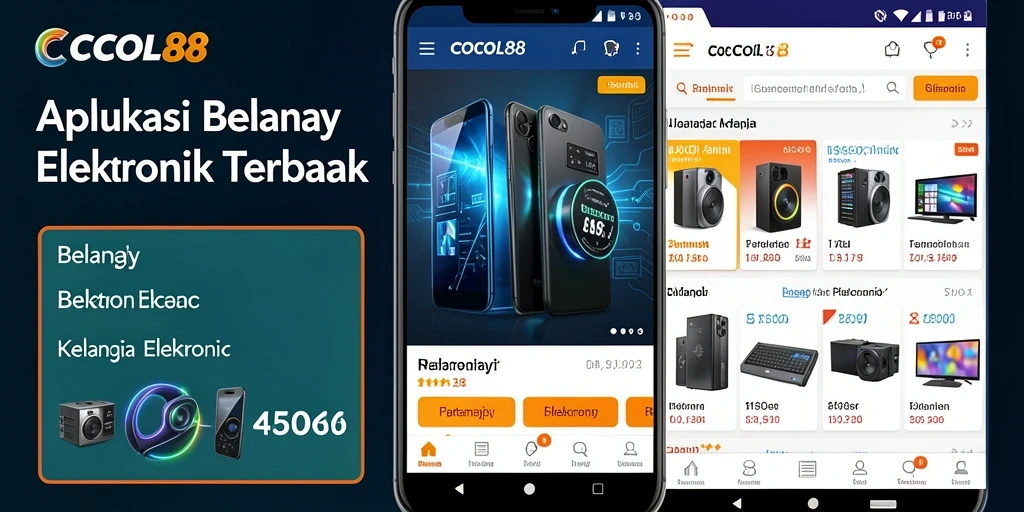 Tampilan antarmuka pengguna COCOL88 yang menarik dan fungsional.