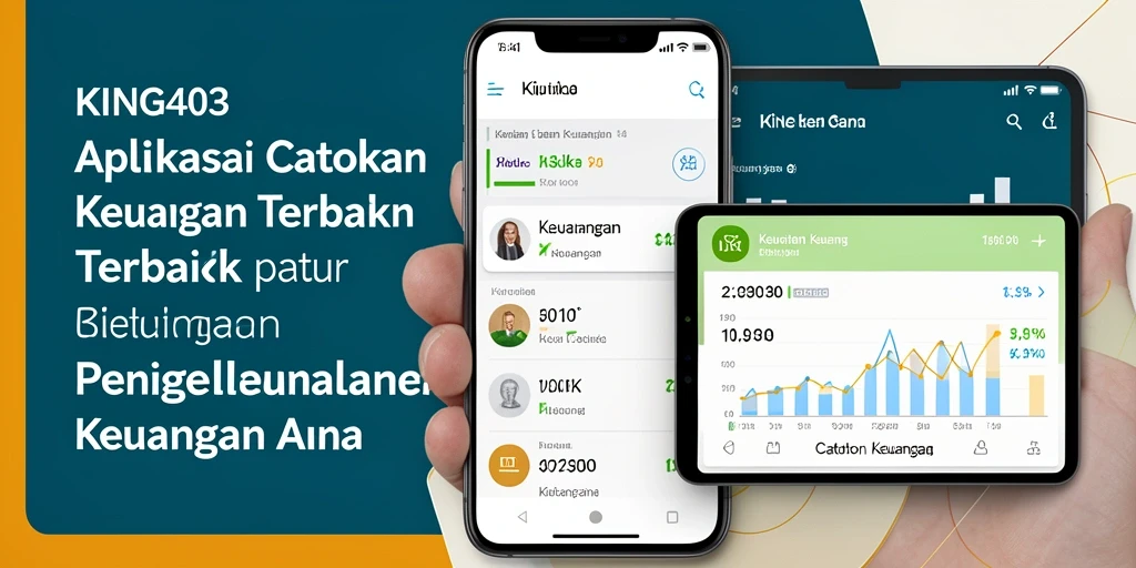 Tampilan antarmuka pengguna KING403 untuk pengelolaan Catatan Keuangan.