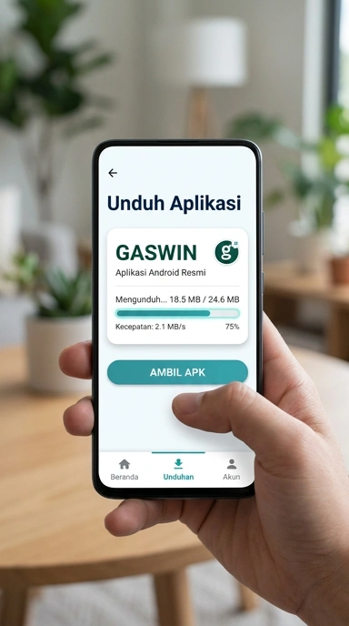 Unduh dan Instal APK gaswin di Android Anda